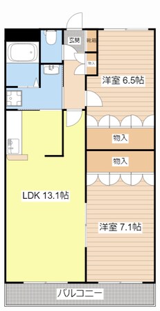 バローゼ５の物件間取画像